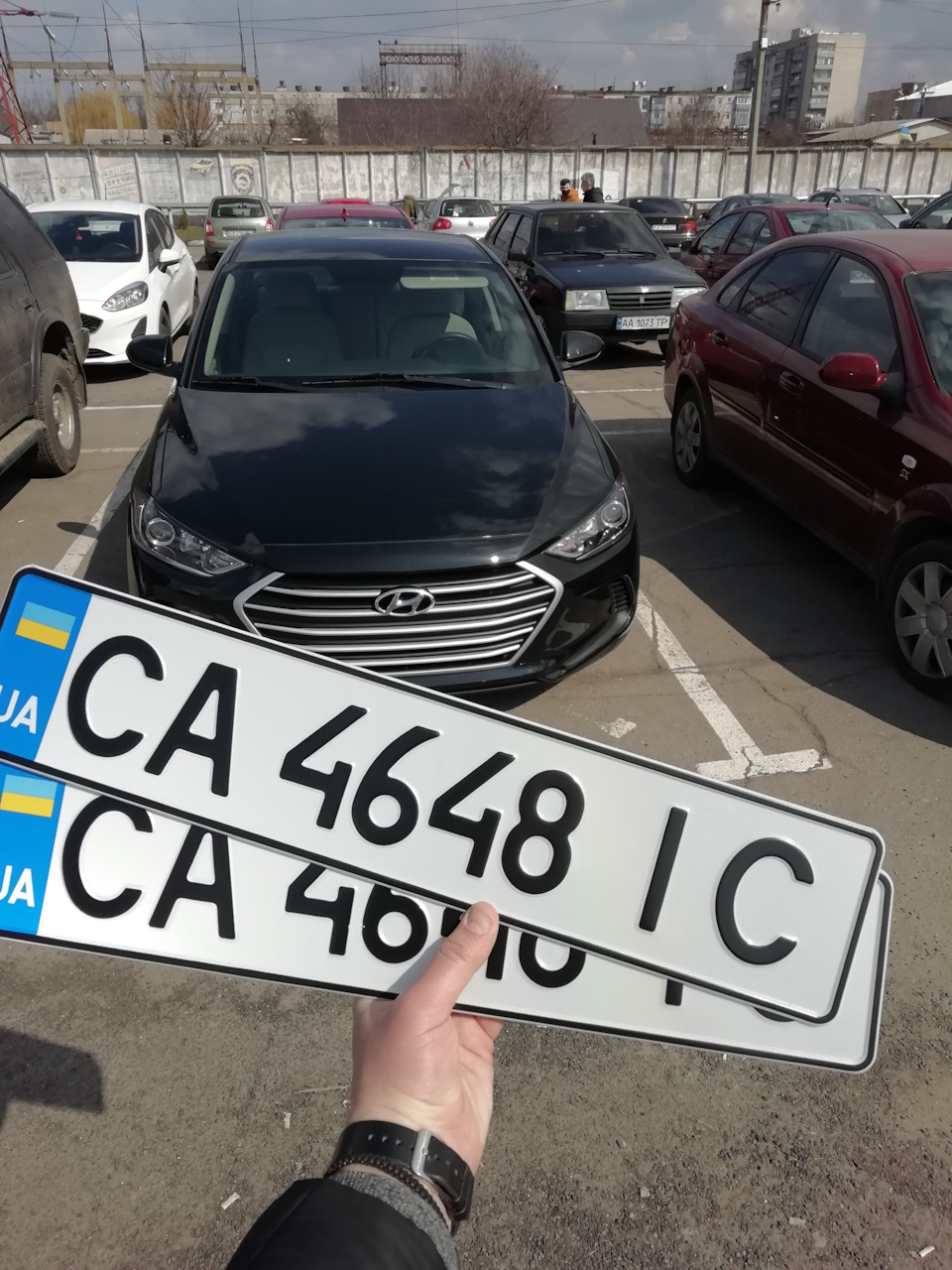 Постановка елантри на облік 1