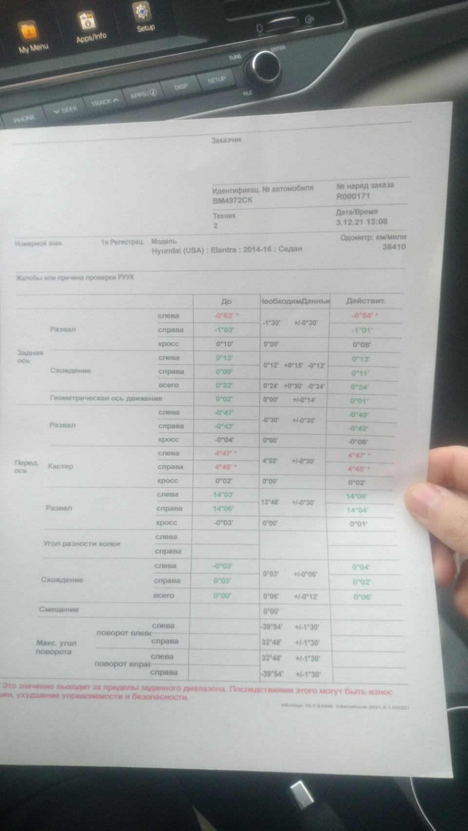 Перевірка ходової та Розвал 2