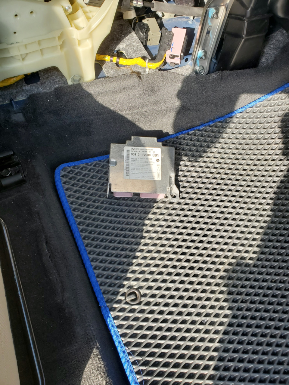 Відновлення SRS airbag керма та колін. 3