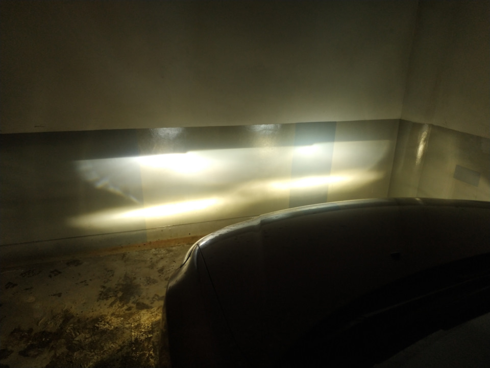 1# LED в туманки Hyundai Elantra hd 4