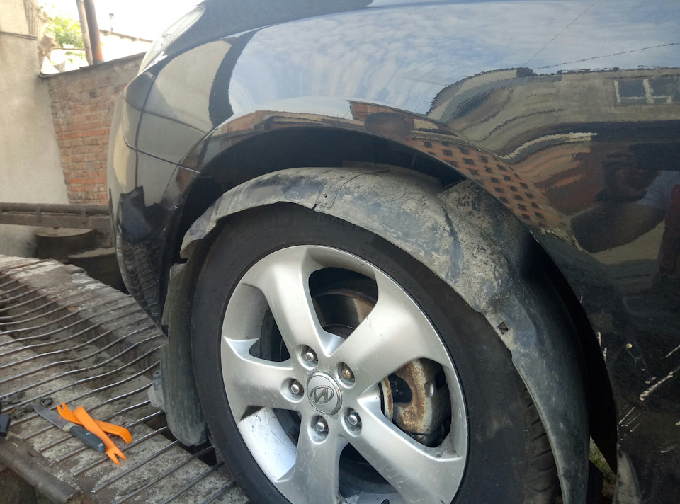 Заміна переднього локера Hyundai Elantra HD (j4) 2