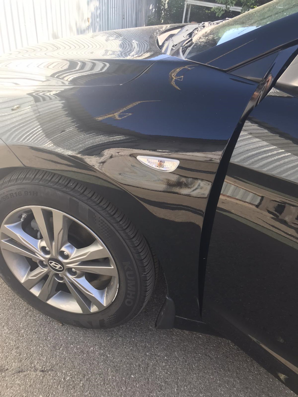 Встановлення додаткових повторювачів повороту Hyundai Elantra AD (американка) 1