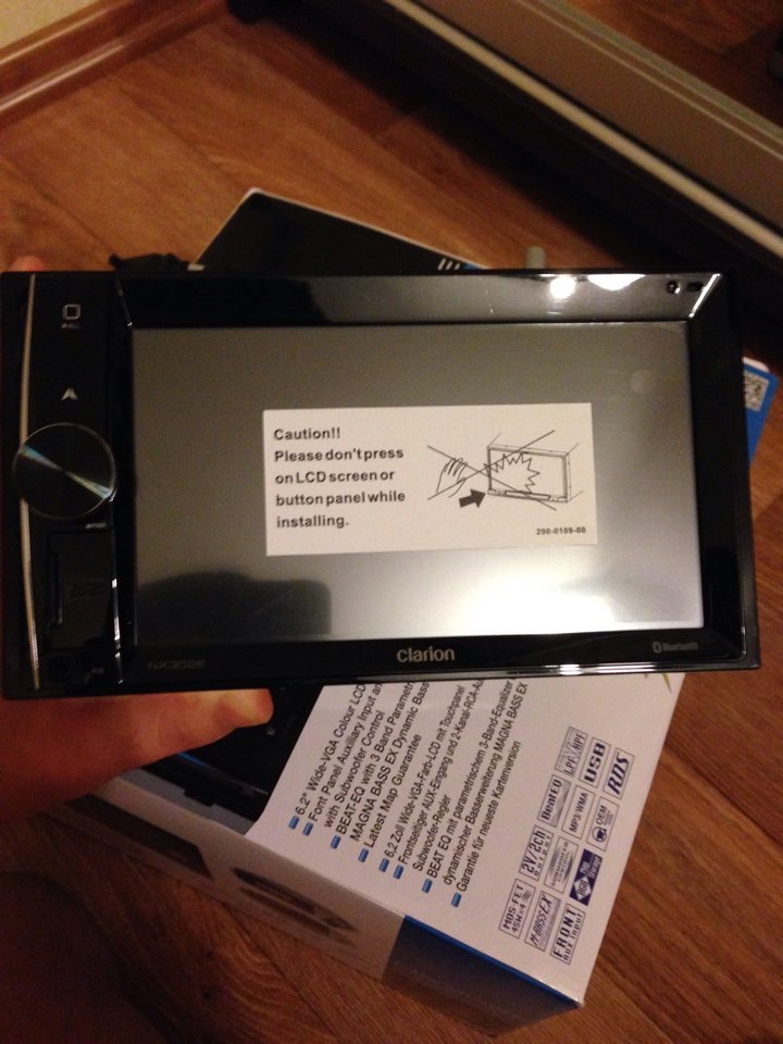 Не штатна ГУ Clarion nx302e 2