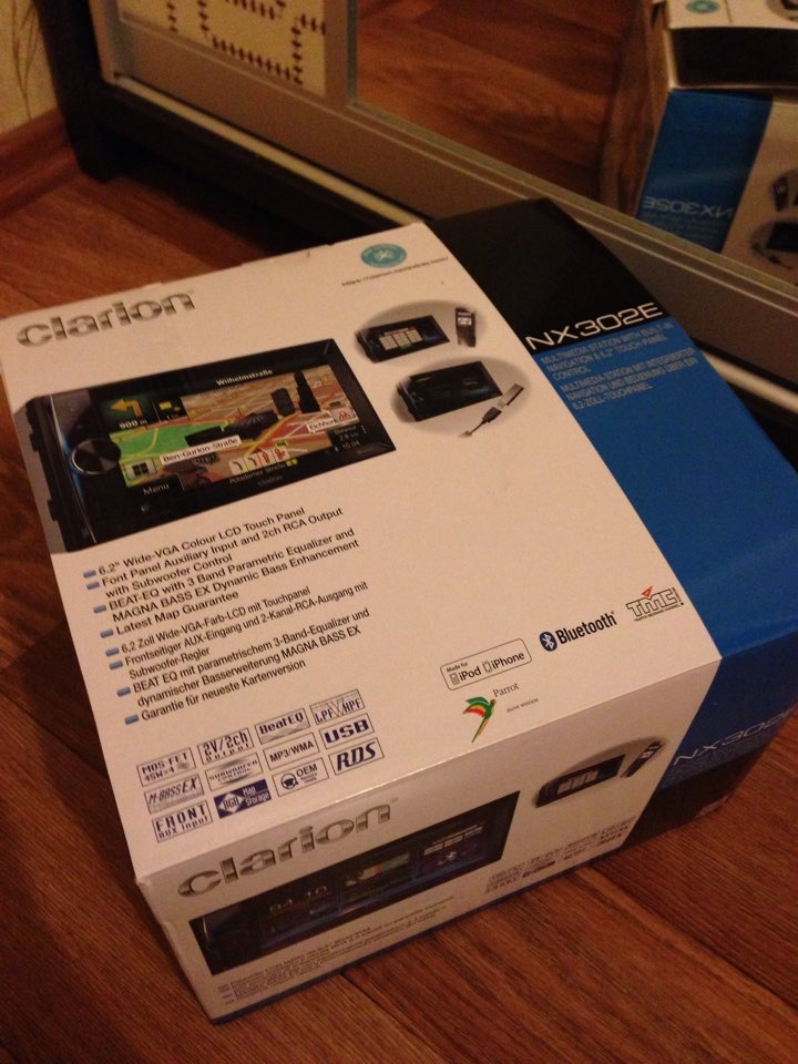 Не штатна ГУ Clarion nx302e 1
