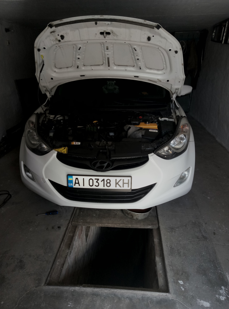 Антифриз Elantra md. Заміна артифризу та патрубків вдруге. 3