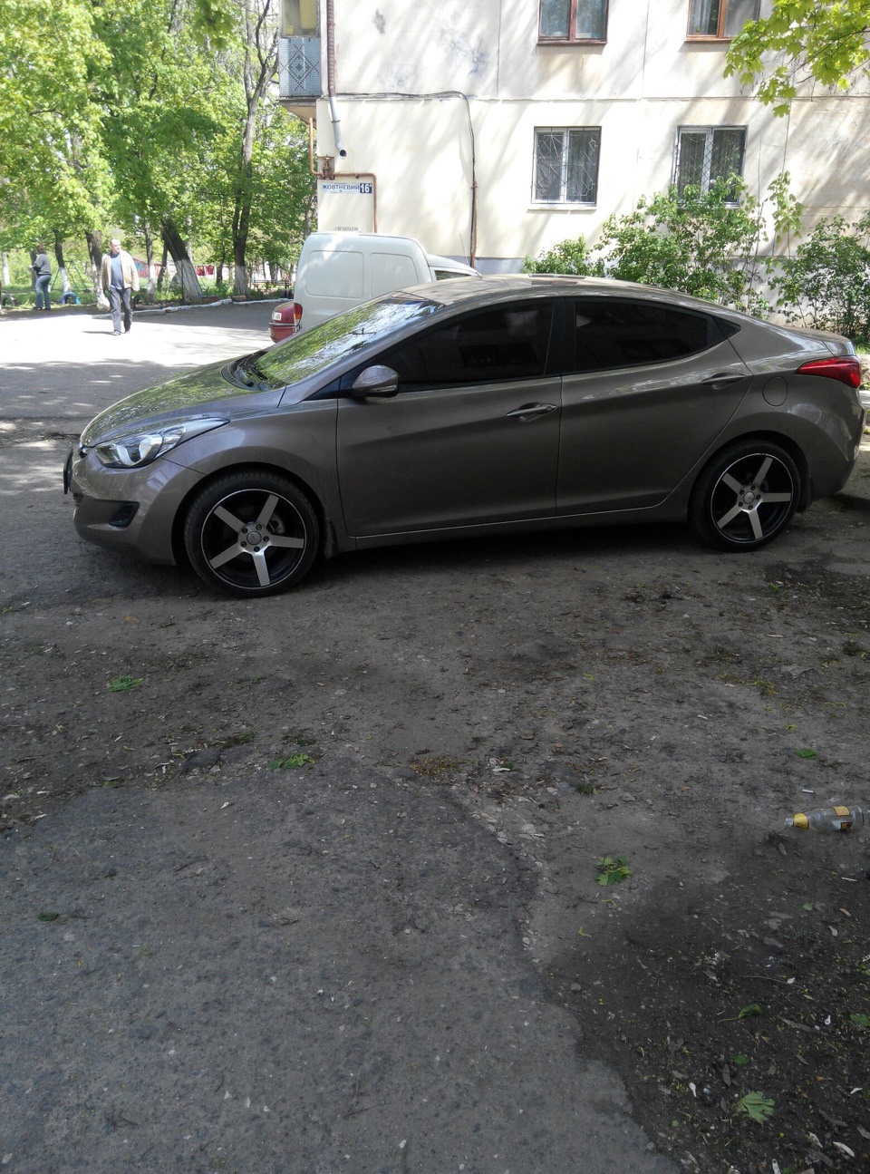 Перевзувся на 225/40 1