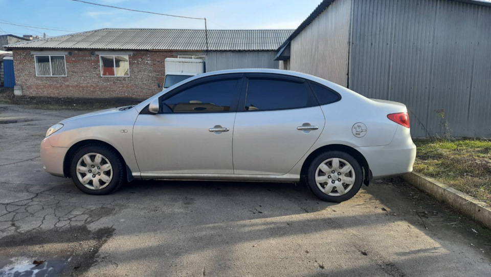Заміна задніх пружин на Elantra 3