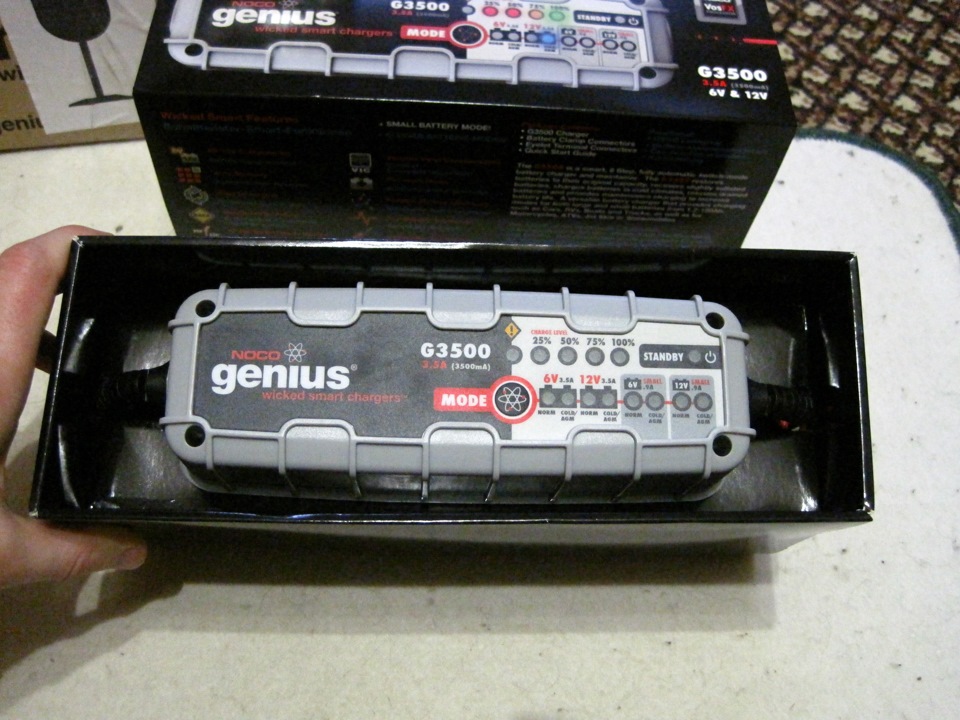 Зарядний пристрій NOCO Genius G3500-UK 3