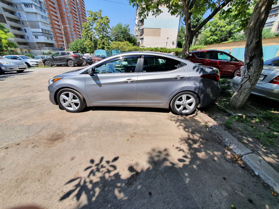 Мікрофон, кнопки на кермо на elantra md 4
