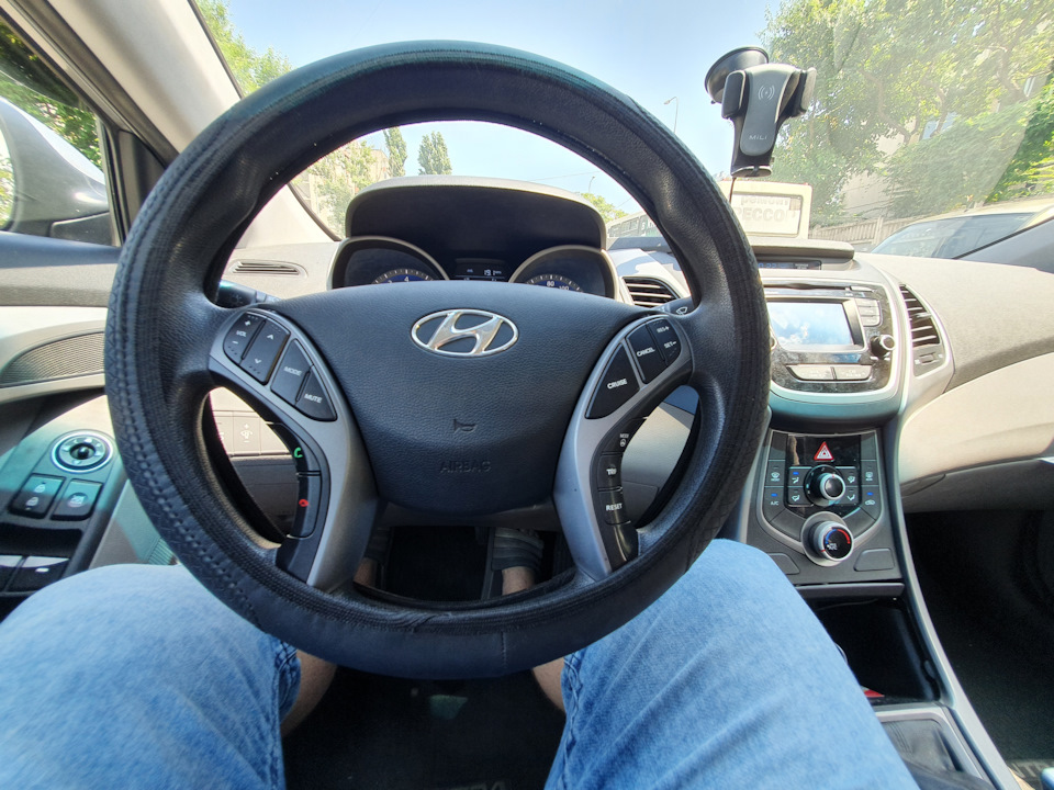 Мікрофон, кнопки на кермо на elantra md 2