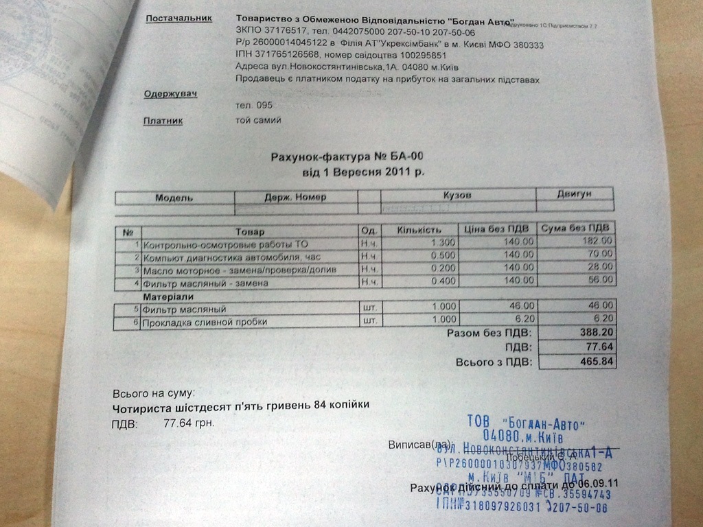 Пройшов ТО-0 2