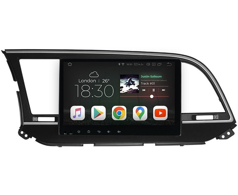 Штатна магнітола Gazer CM5510-UD для Hyundai Elantra 1