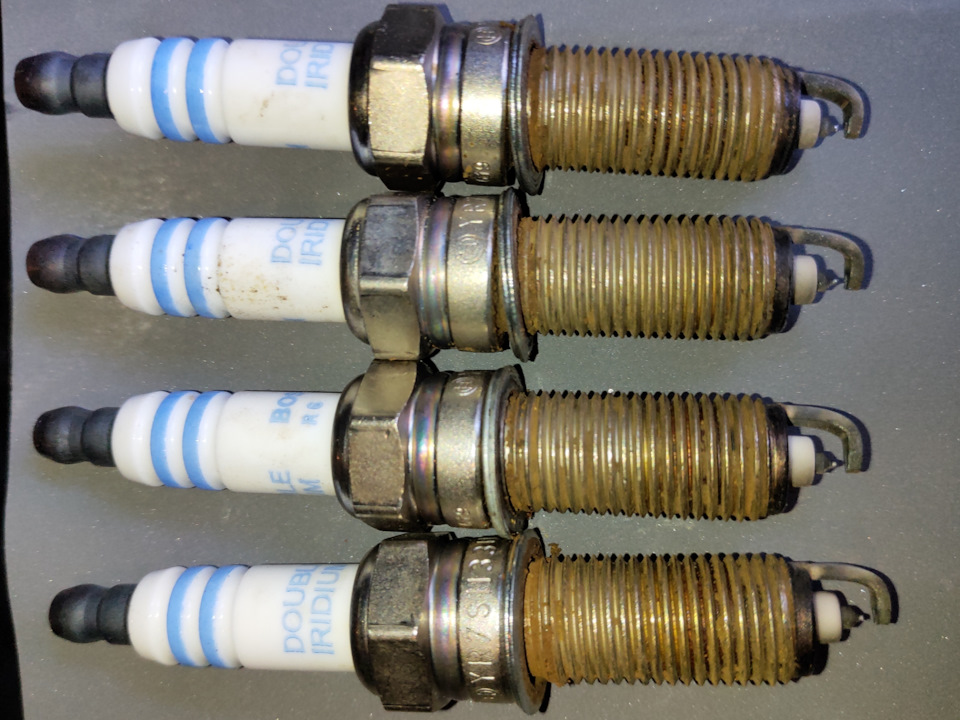 Свічки Bosch YR7SII33U Double Iridium. Заміна 2