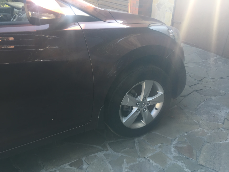 Проставки на Elantra або піднімаємо кліренс. 3