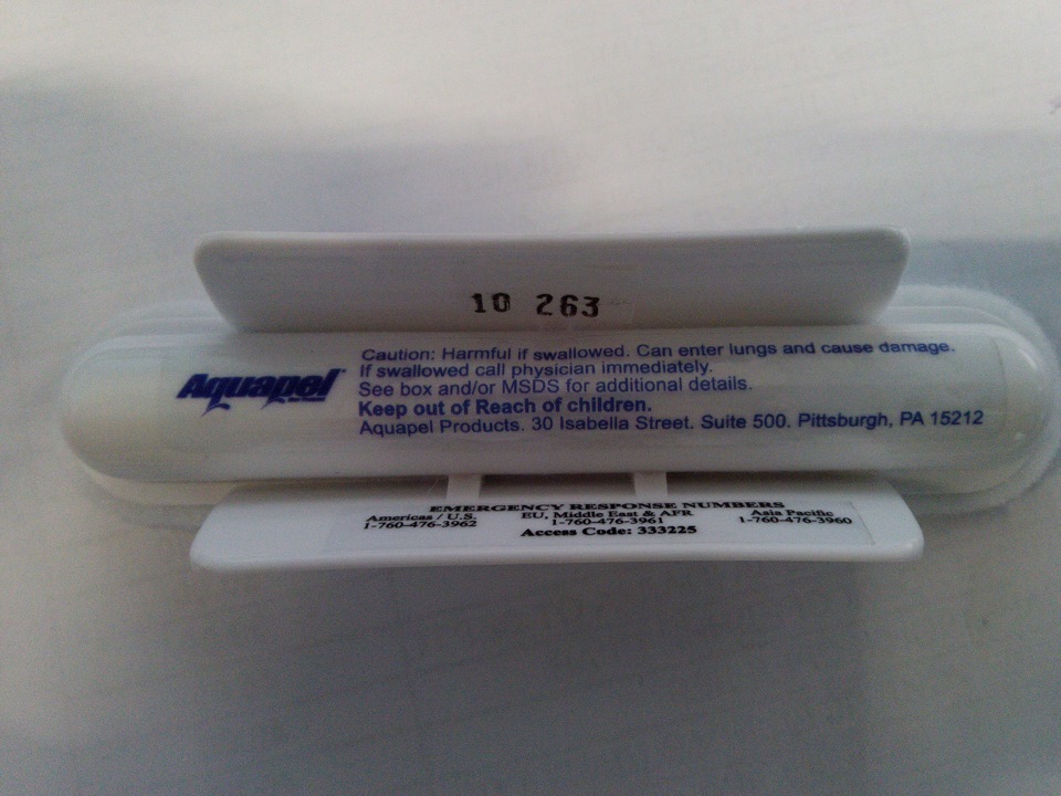 Aquapel у дії 1