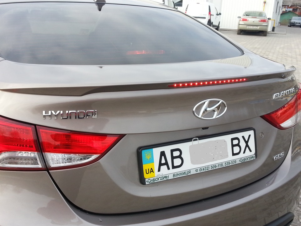 Задній лип-спойлер з LED-підсвічуванням Частина 2 4