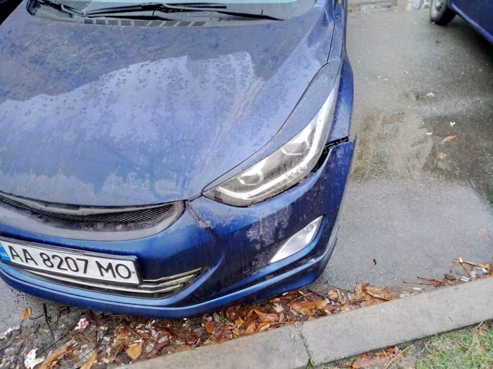Як цієї зими страждав мій бампер 3