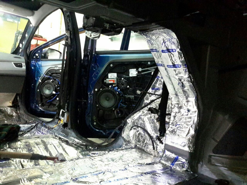 Шумо-вібро ізоляція автомобіля 3