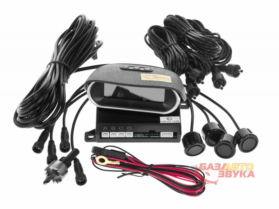 Установка парктроніка Convoy PAS45D Black 2
