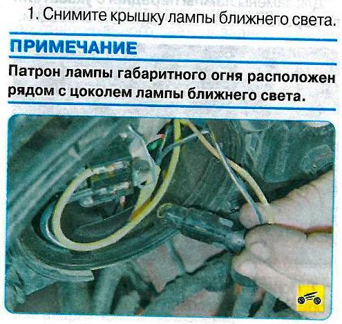 Заміна ламп габаритного вогню (оновлено) Hyundai Elantra J4 4