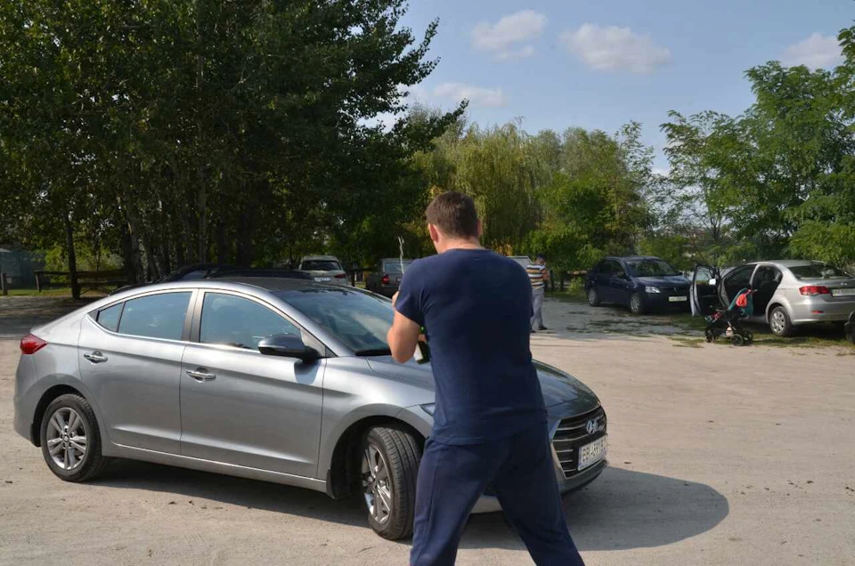 Як говориться ... нову машину потрібно обмити ..., так і вирішували :)