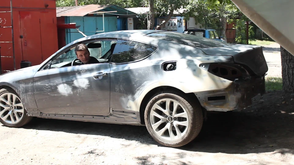 Шпаклівка авто та підготовка авто до фарбування!