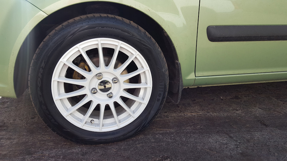 Диски Allante R15 та літня гума ATR Sport 2