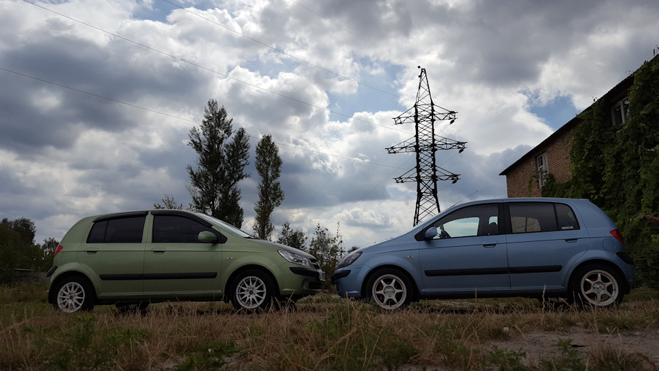 Спільні фото Зеленого та друга Getz Блакитний Шершень 3