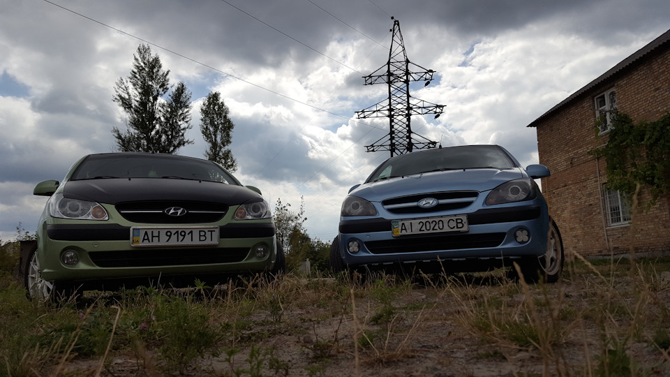 Спільні фото Зеленого та друга Getz Блакитний Шершень 2