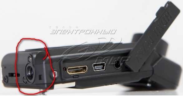 кріплення реєстратора Falcon HD04-LCD-mini 1