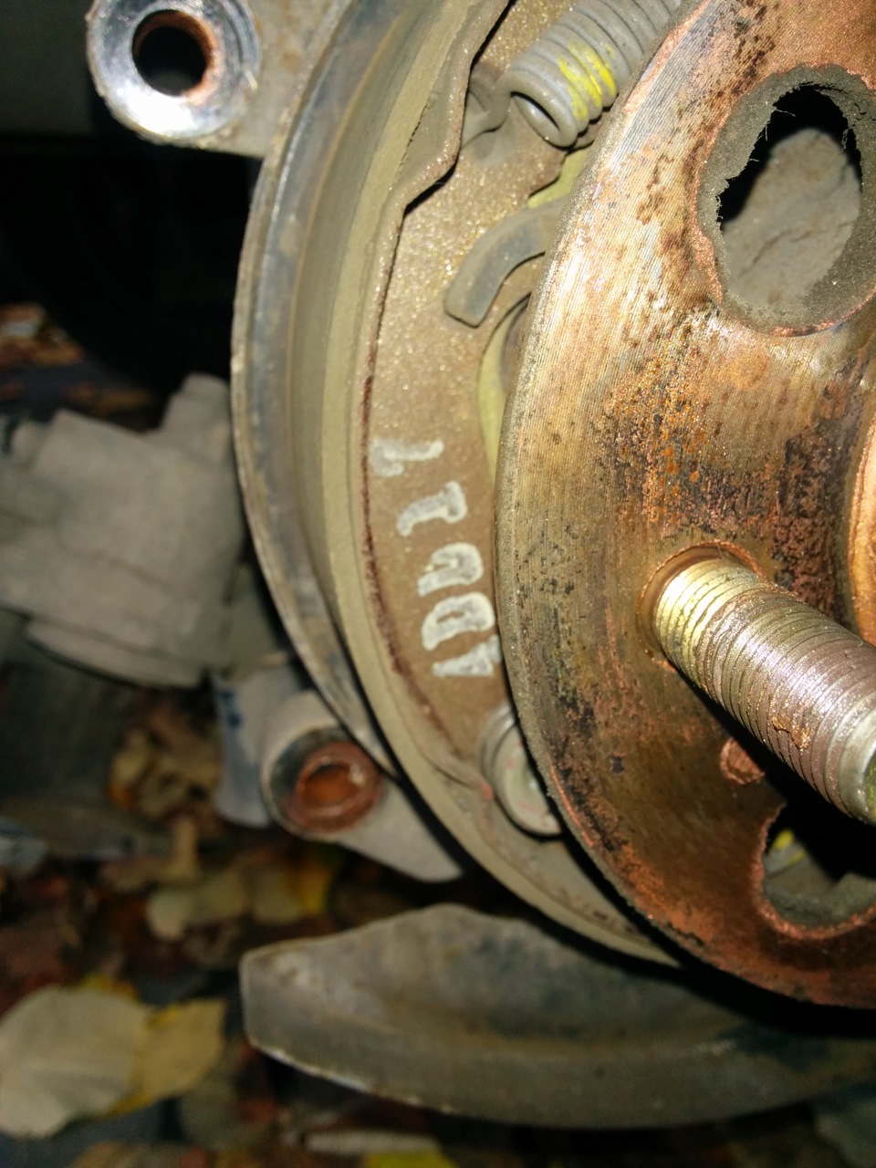 заміна задніх напрямних ступортів 5