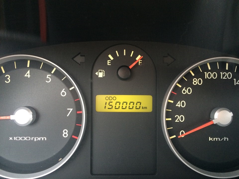 150 000км на Hyuindai Getz 1.6 Мех 1