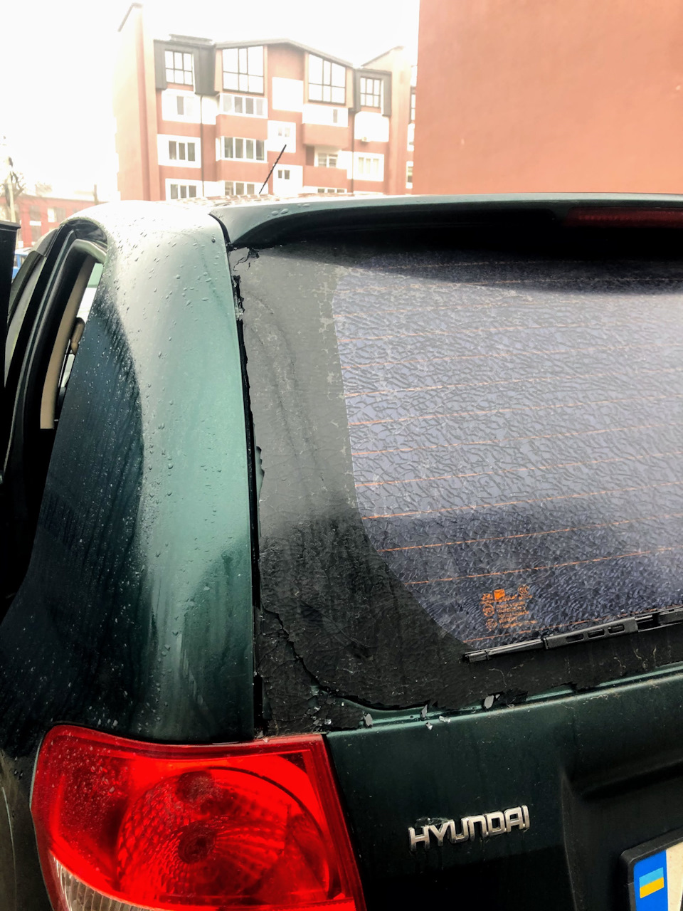 Заміна заднього скла 2