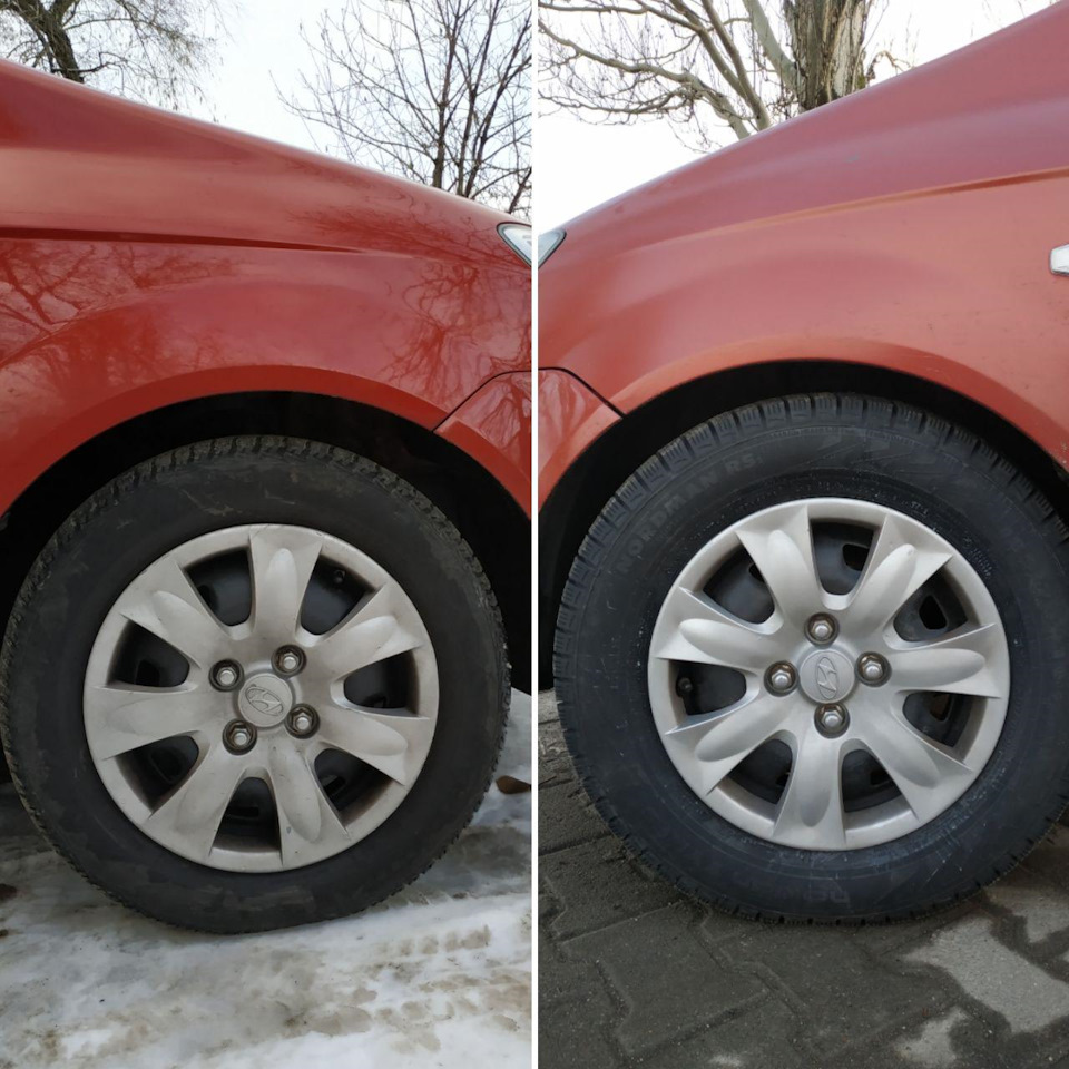 Перші враження від Nokian Nordman RS2, 185/70 R14. 3