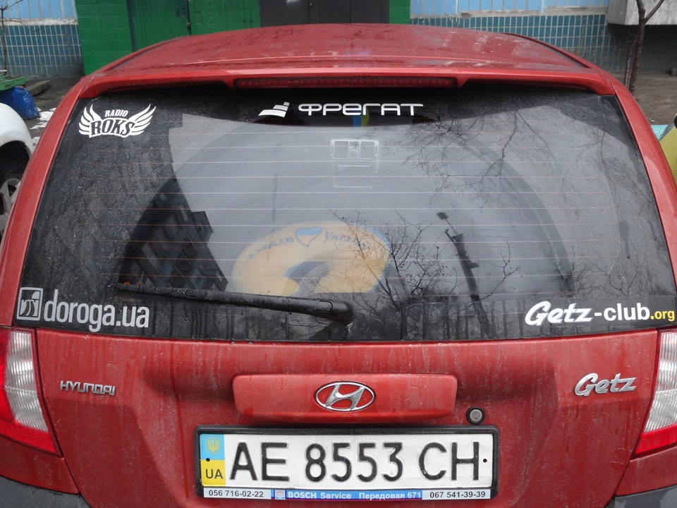 Скромний запис про встановлення заднього двірника від Kia Picanto. 5