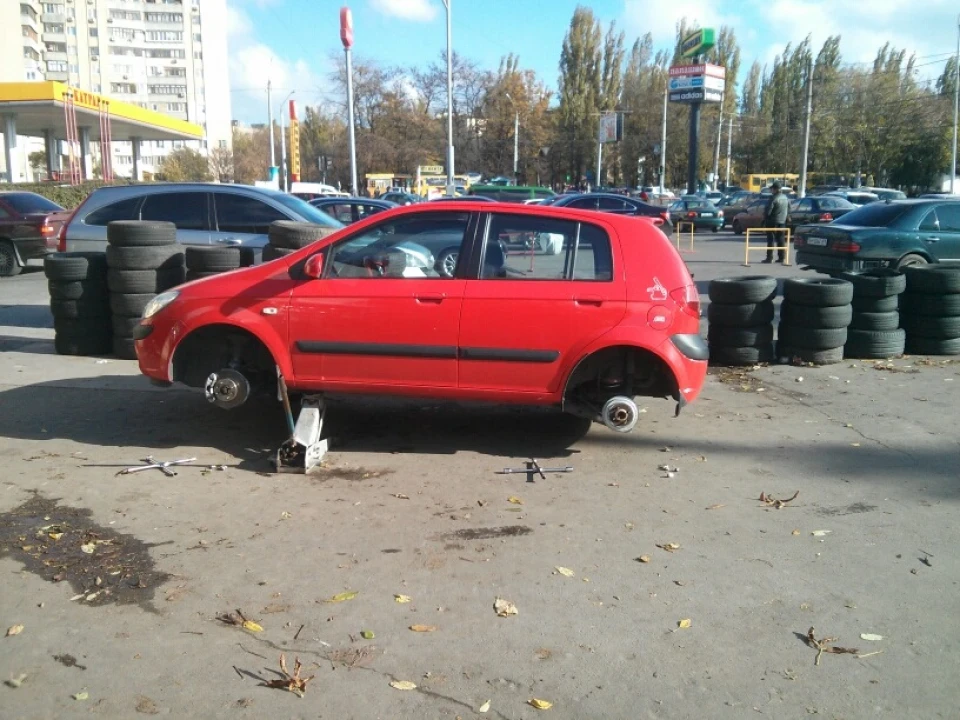 До літа готовий або час змінювати гуму.