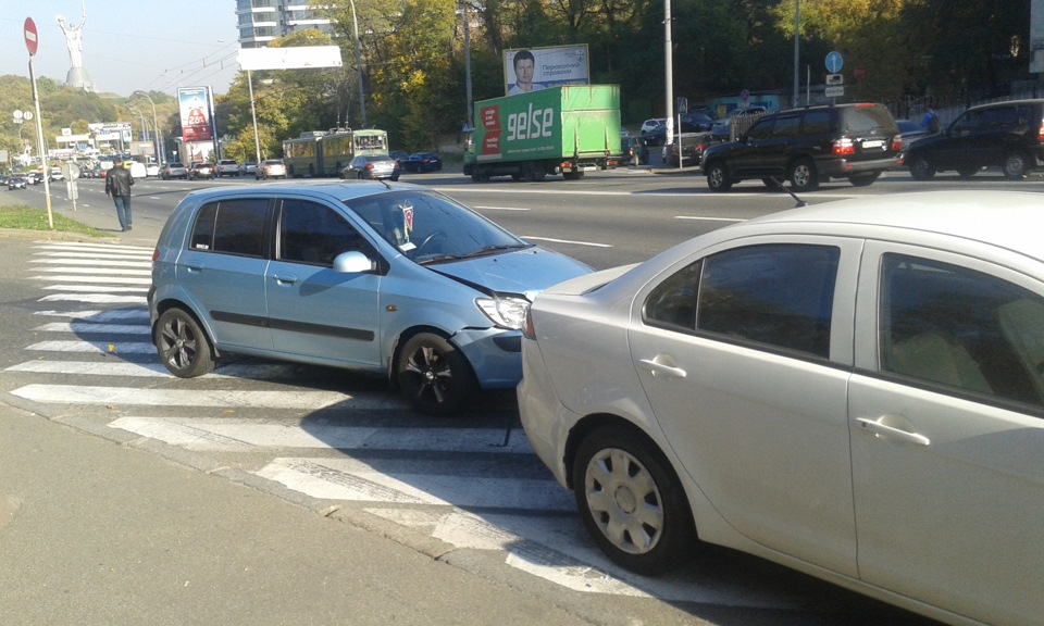 Перша ДТП та відновлення після нього. 1