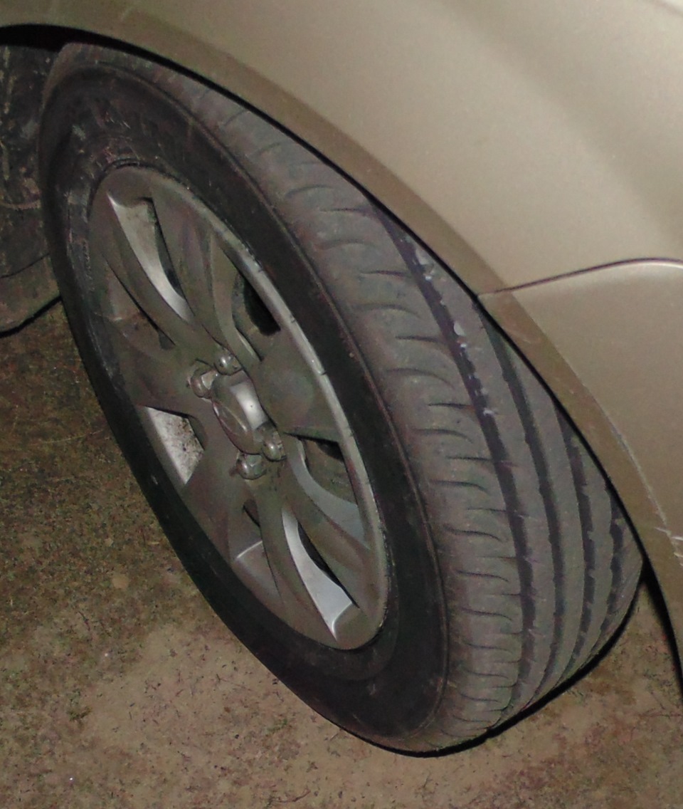 129 950 км: Установка літніх шин Kumho Ecsta KU31 1