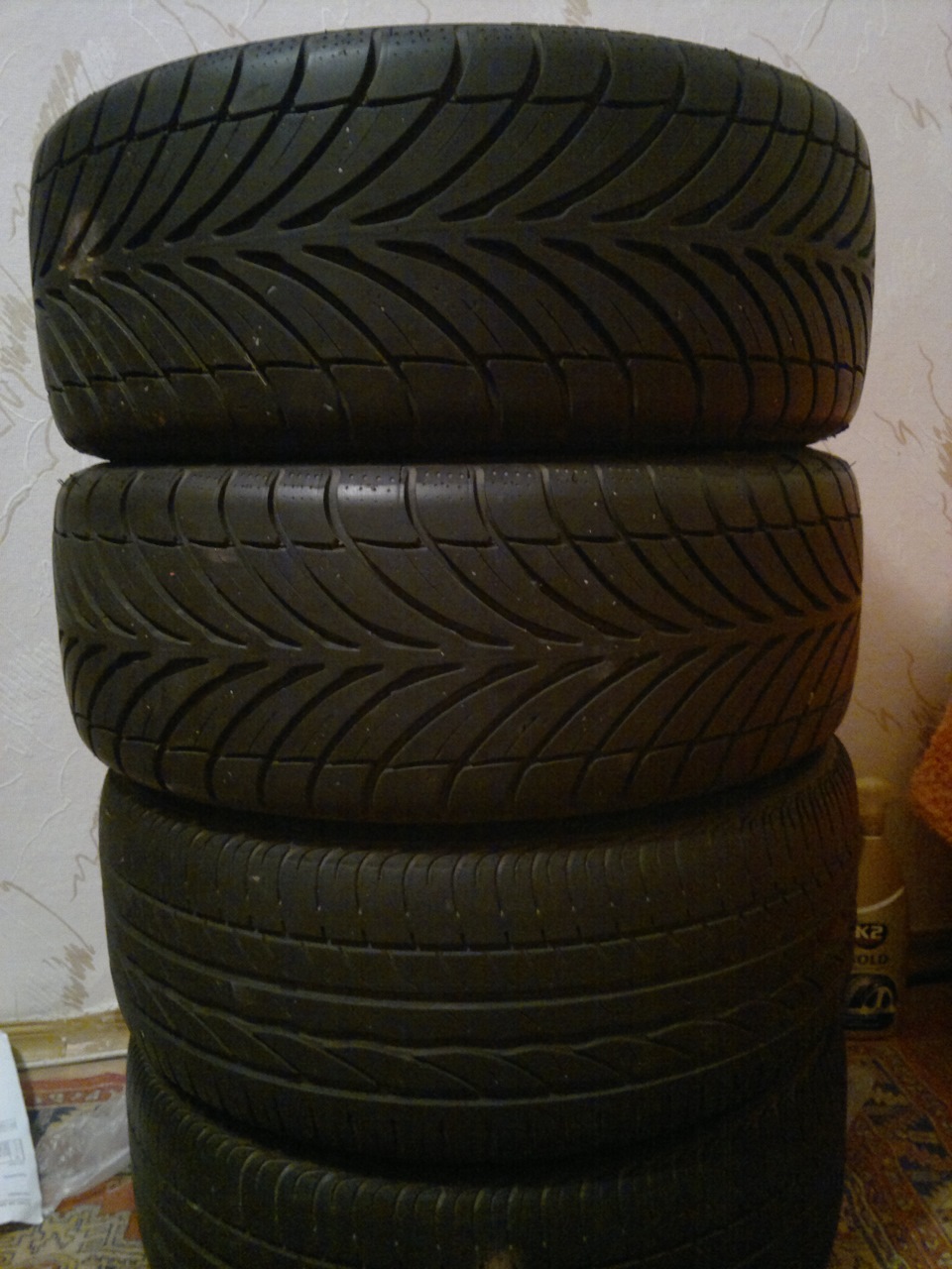 Диски R15 з гумою 195/50 від wolksvagen 3