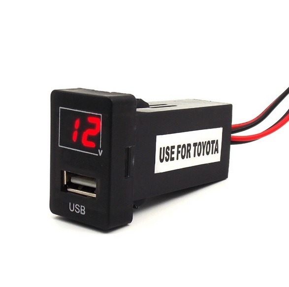 переривчастий двірник і 0.30 Electric Digital Panel (три в одному) між розеткою та прикурювачем 2