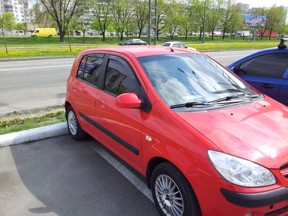 Ветровики (дефлектори), тонування 1