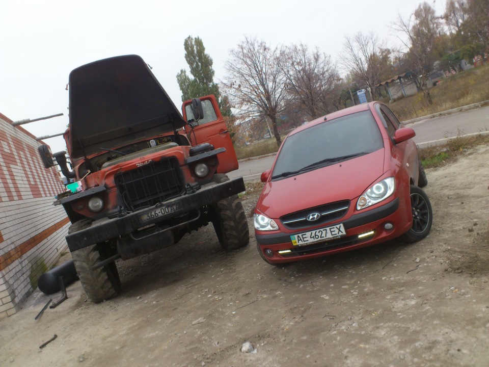 Hyundai Getz ☢ Turbo ☢ «тазик» ツ і УРАЛ))) 5
