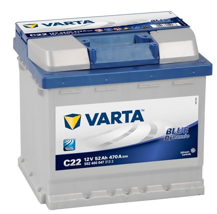 Varta 6СТ-52 BLUE dynamic (C22) 1