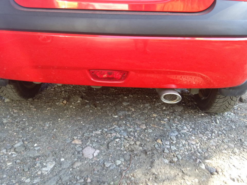 Насадка на вихлопну трубу Hyundai Getz 1.4 3