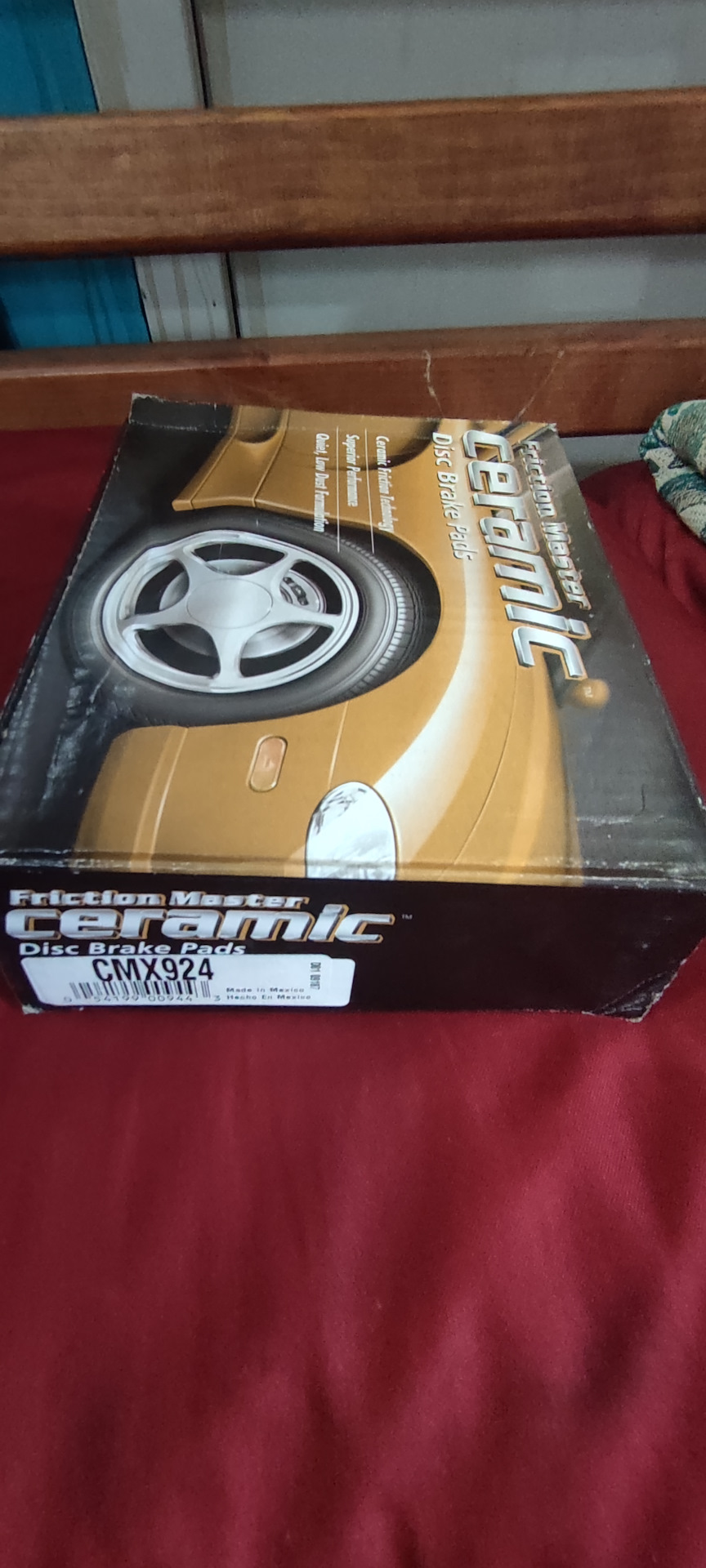 Диски АТЕ та колодки Friction Master 2