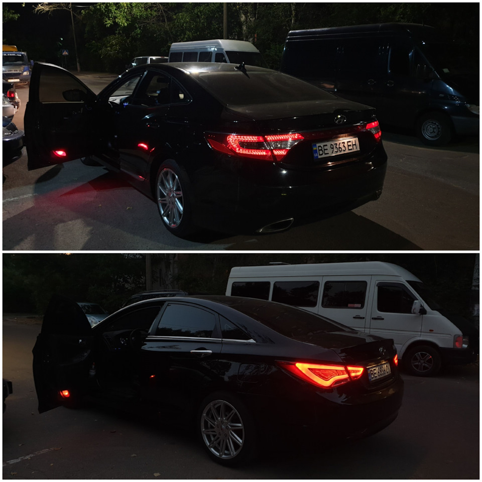 Порівняння колишньої Sonata YF та Grandeur HG 300 2