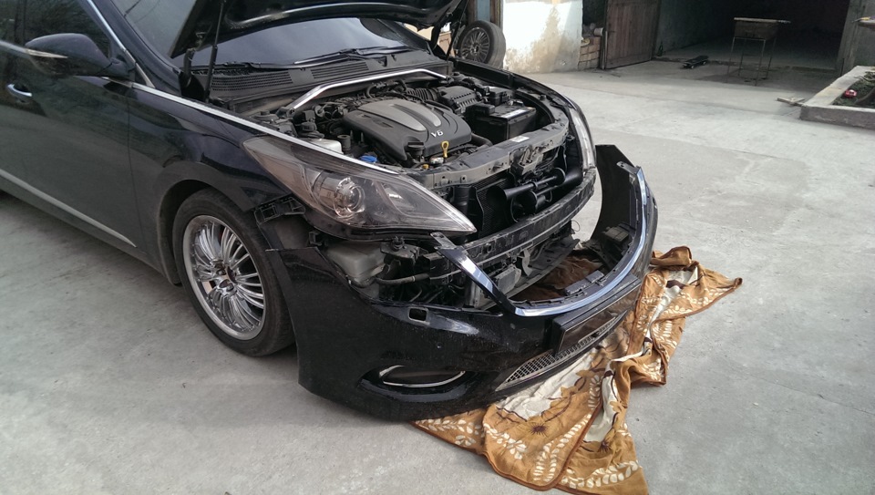 Додаткові сигнали на Hyundai Grandeur HG 1
