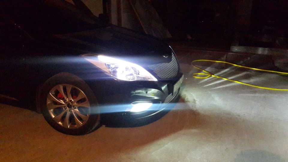 Ксенон протитуманки Hyundai Grandeur HG 2