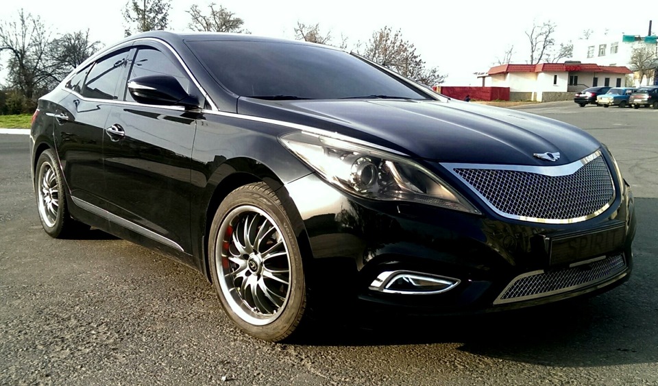 Нові диски Hyundai Grandeur від Lexus))) Як пофарбувати диски? 1