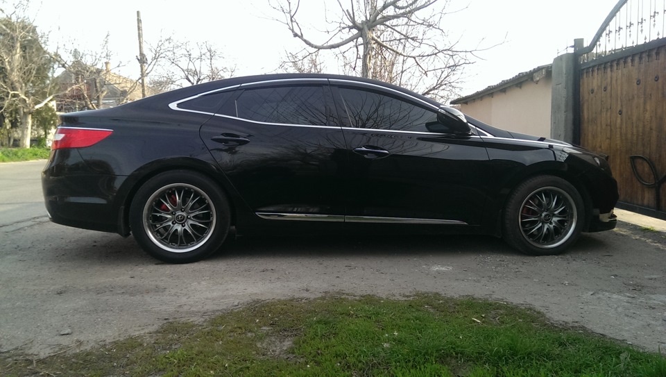 Нові диски Hyundai Grandeur від Lexus))) Як пофарбувати диски? 2